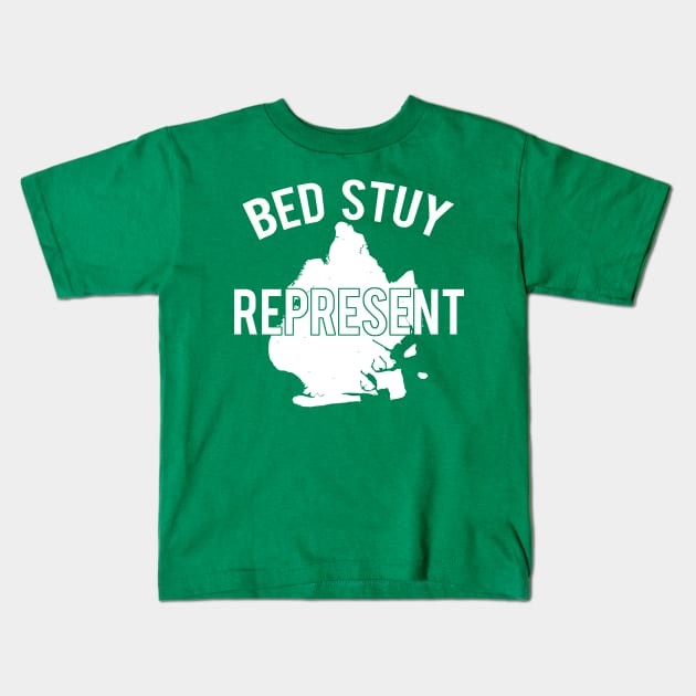 Bed Stuy Brooklyn Kids T-Shirt by PopCultureShirts